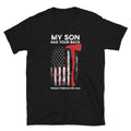 US Firefighter Shirt Proud Firemen US Flag T Shirt Graphic Tee – Cozy Vibes · Perfect For Daily Wear