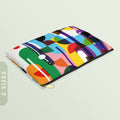 Progressive Artful Geometric Accessory Pouch Subtle Progress Pride Flag Zip Pouch Minimalist Zippy Purse Abstract Coin Zipper Wallet Graphic Tee – Fan Favorite · Perfect For Daily Wear