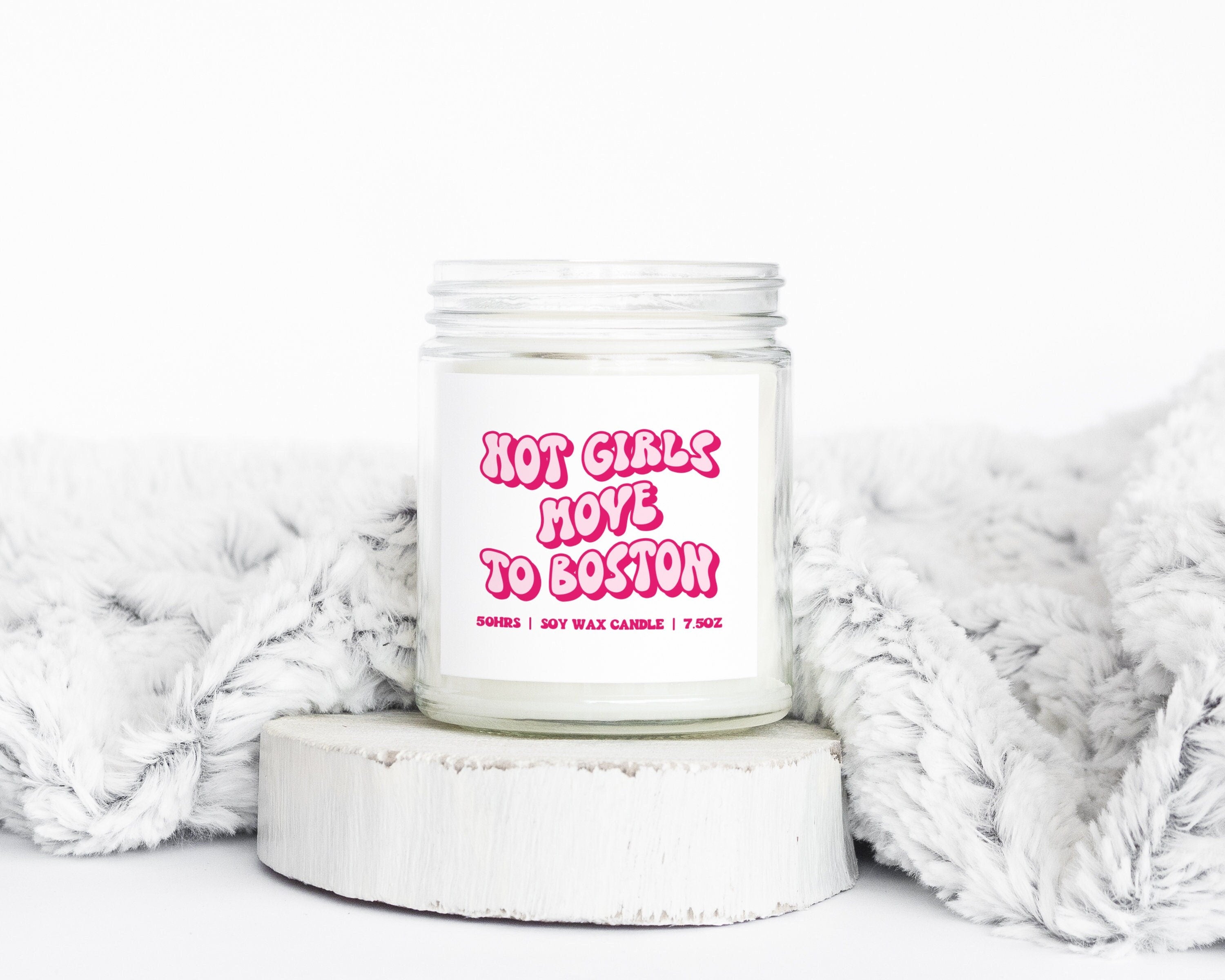 Boston Moving Away Gifts Funny Candle Housewarming Soy Wax Scented Decor Graphic Tee – Easygoing Wear · Trending Graphic Apparel