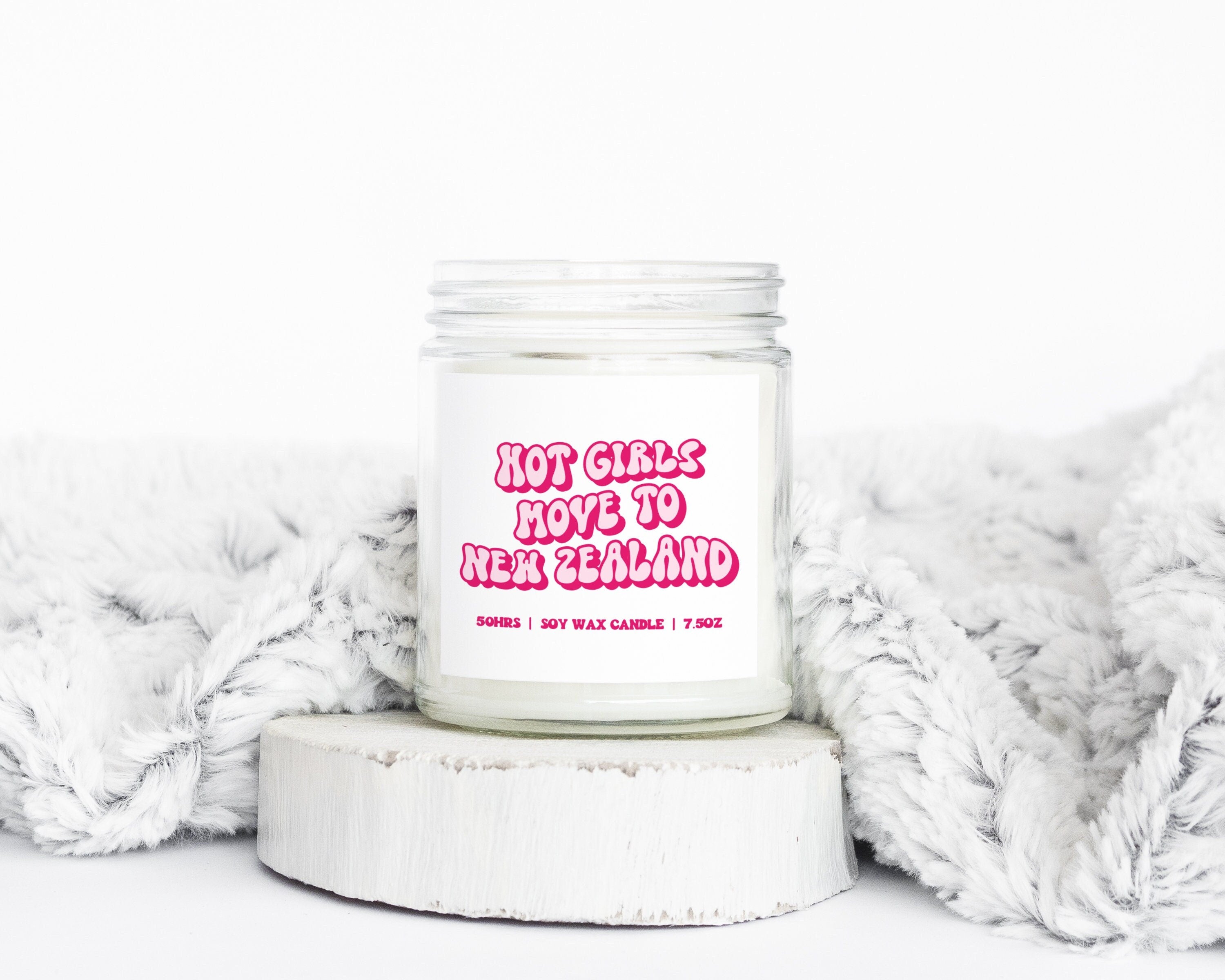 New Zealand Moving Away Gifts Funny Candle Housewarming Soy Wax Scented Decor Graphic Tee – Bold Style · Trending Graphic Apparel