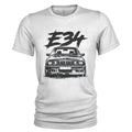 Grunge E34 M5 5 Series Old School Men39s T Shirt Graphic Tee – Fan Favorite · Trending Graphic Apparel