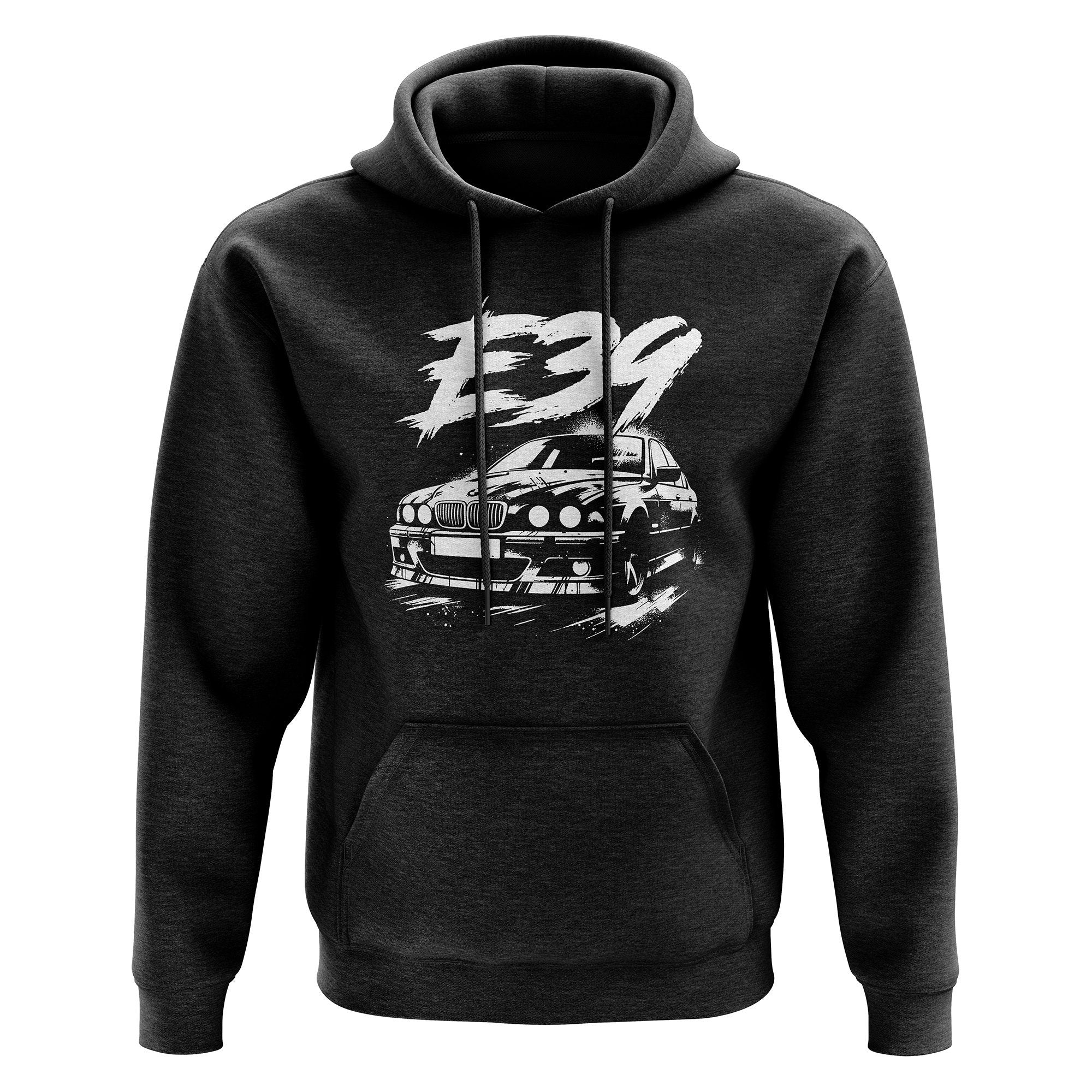 E39 M5 Grunge Black Hoodie Hoodie – Fan Favorite · Perfect For Daily Wear
