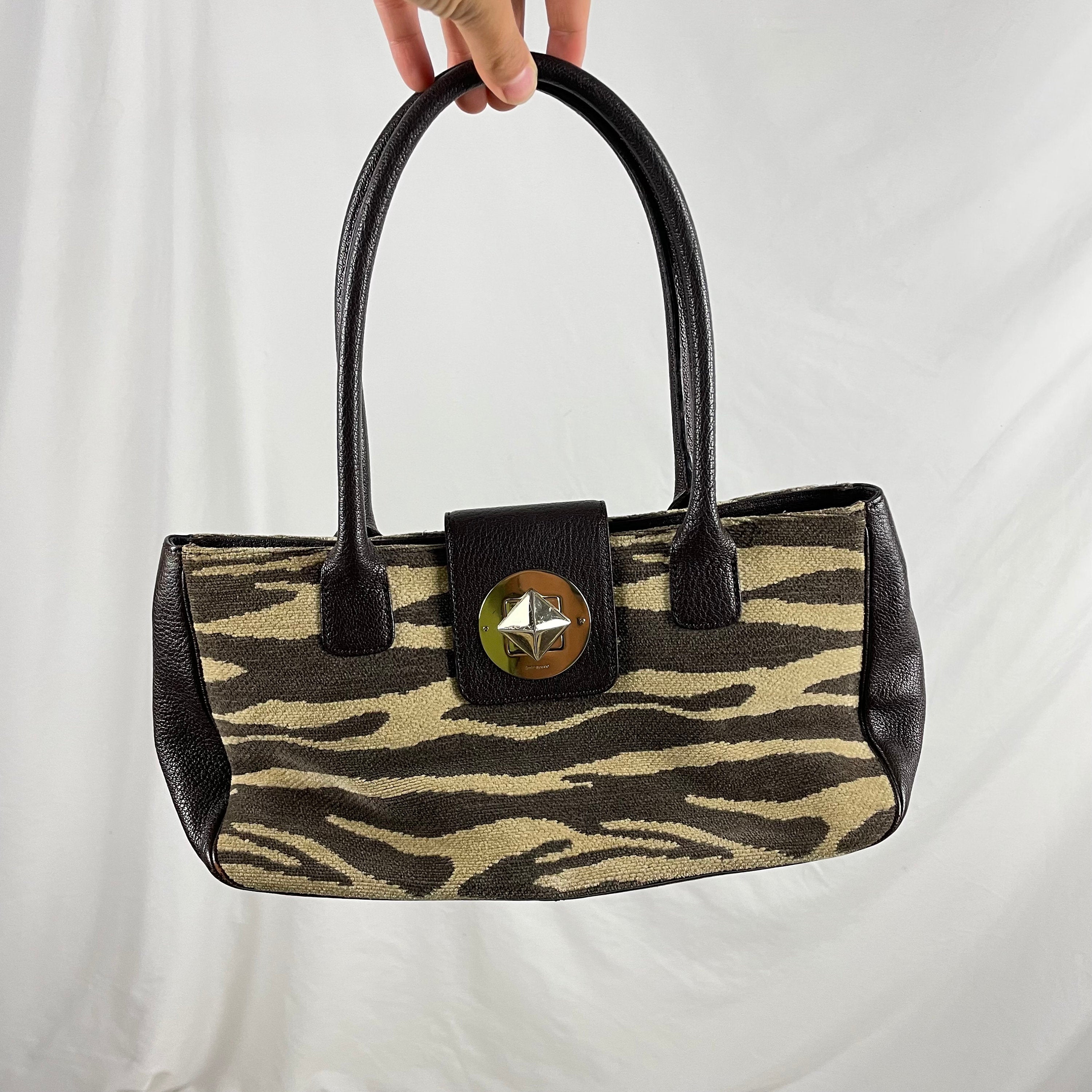RARE Kate Spade Zebra Print Tan and Brown Handbag Tote Bag – Premium Graphic · Trending Graphic Apparel