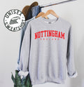 Nottingham England UK Sweatshirt Gifts Crewneck Funny Sweater Shirt Jumper Men Women Him Her Sweatshirt – Aesthetic Look · Great Gift For Fans