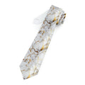 Marble Majesty Sophisticated White and Gold Tie Graphic Tee – Warm & Stylish · Top Pick For Any Outfit
