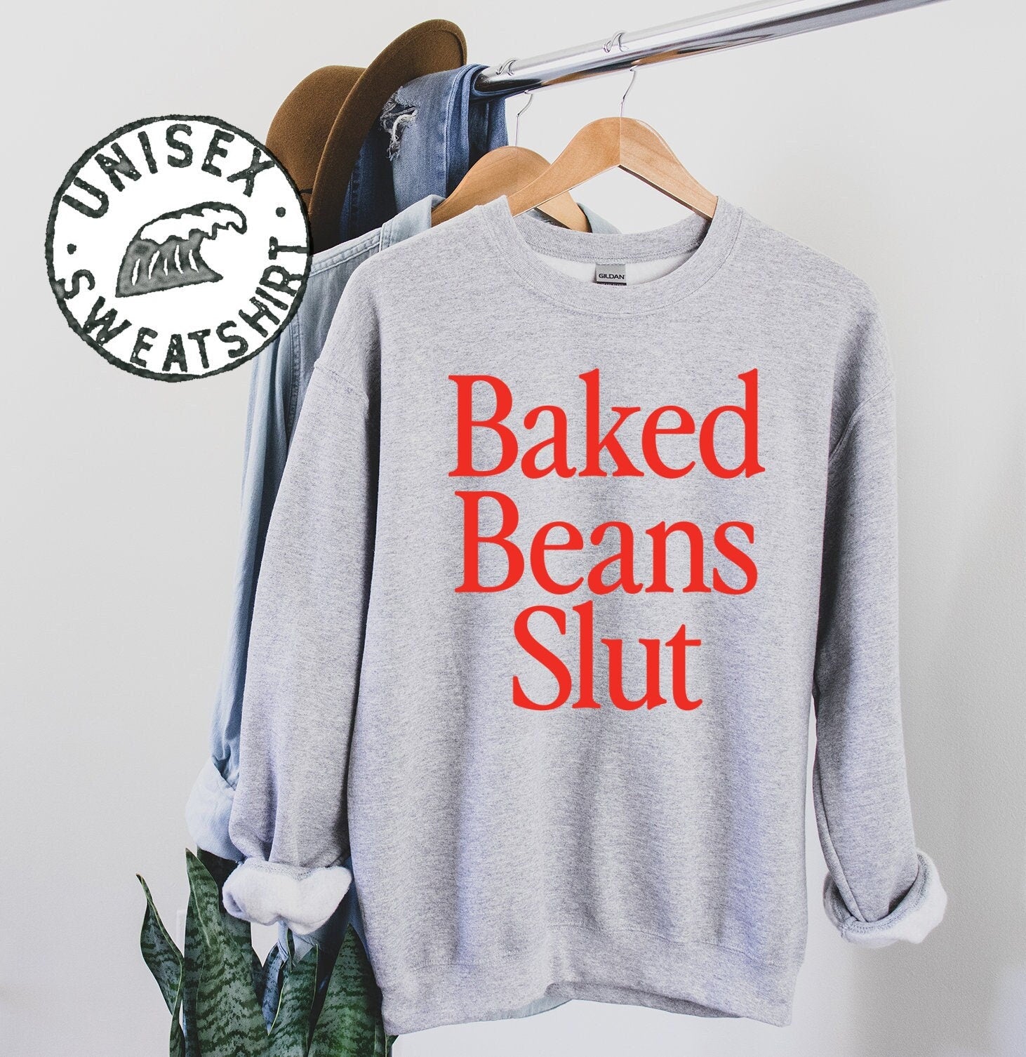 Baked Beans Sweatshirt Gifts Crewneck Funny Sweater Shirt Jumper Men Women Him Her Sweatshirt – Everyday Comfort · Great Gift For Fans