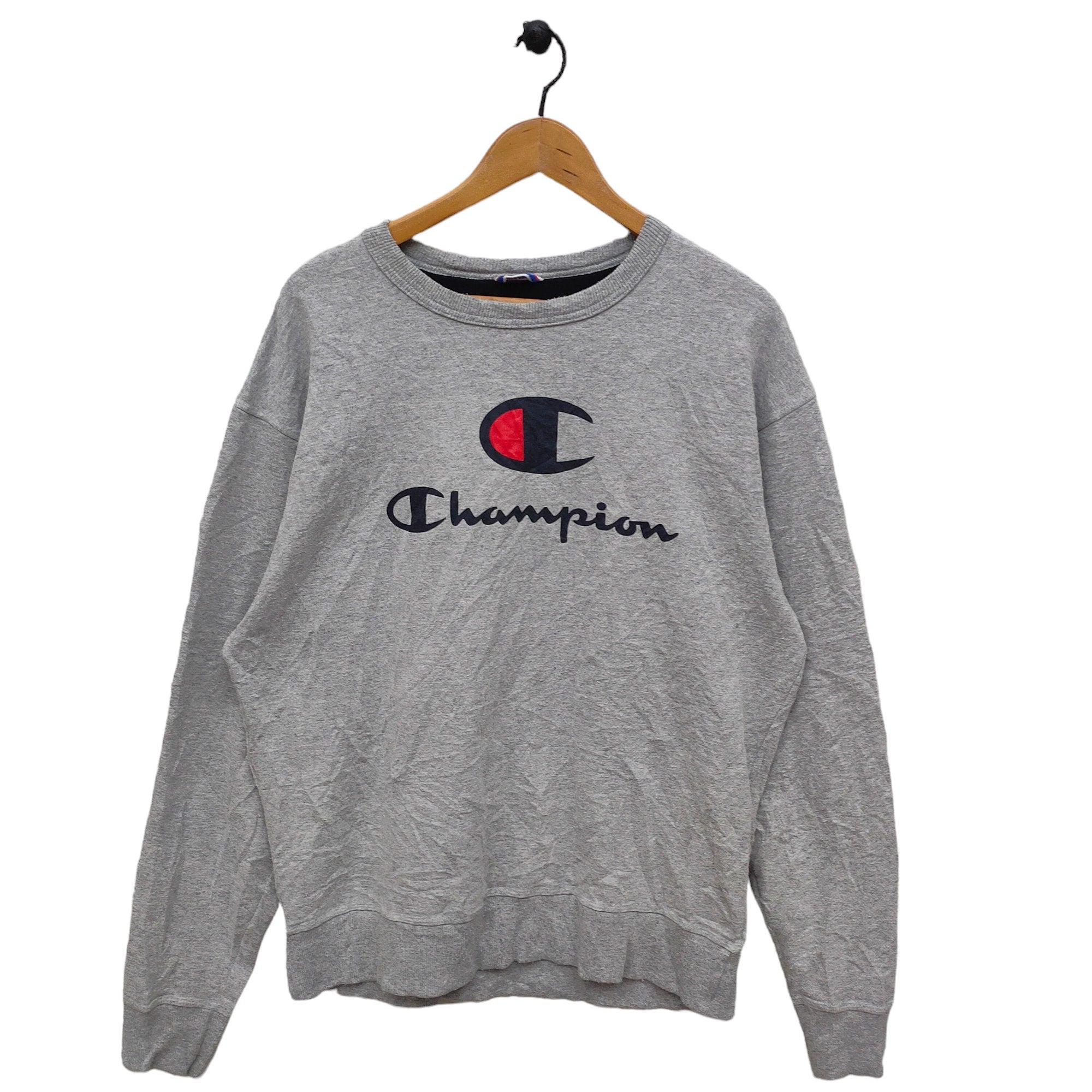 Champion Sweatshirt Y2K Sweater Champion Logo Men39s Large Sweatshirt – Feel-Good Design · Must-Have Style