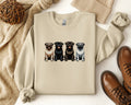Cute Pug Lover Sweatshirt Dog Lover Shirt Dog Mom Dog Dad Sweatshirt Pug Sweatshirt Animal Print Sweatshirt Gift for Pug Lovers Sweatshirt – Bold Style · Perfect For Daily Wear
