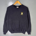 Vintage 90s Lee Tag Paul VI High School Spellout Small Logo Embroidered Sweatshirt Lee Crewneck Pullover Sweater Colour Black Size NA Sweatshirt – Feel-Good Design · Must-Have Style