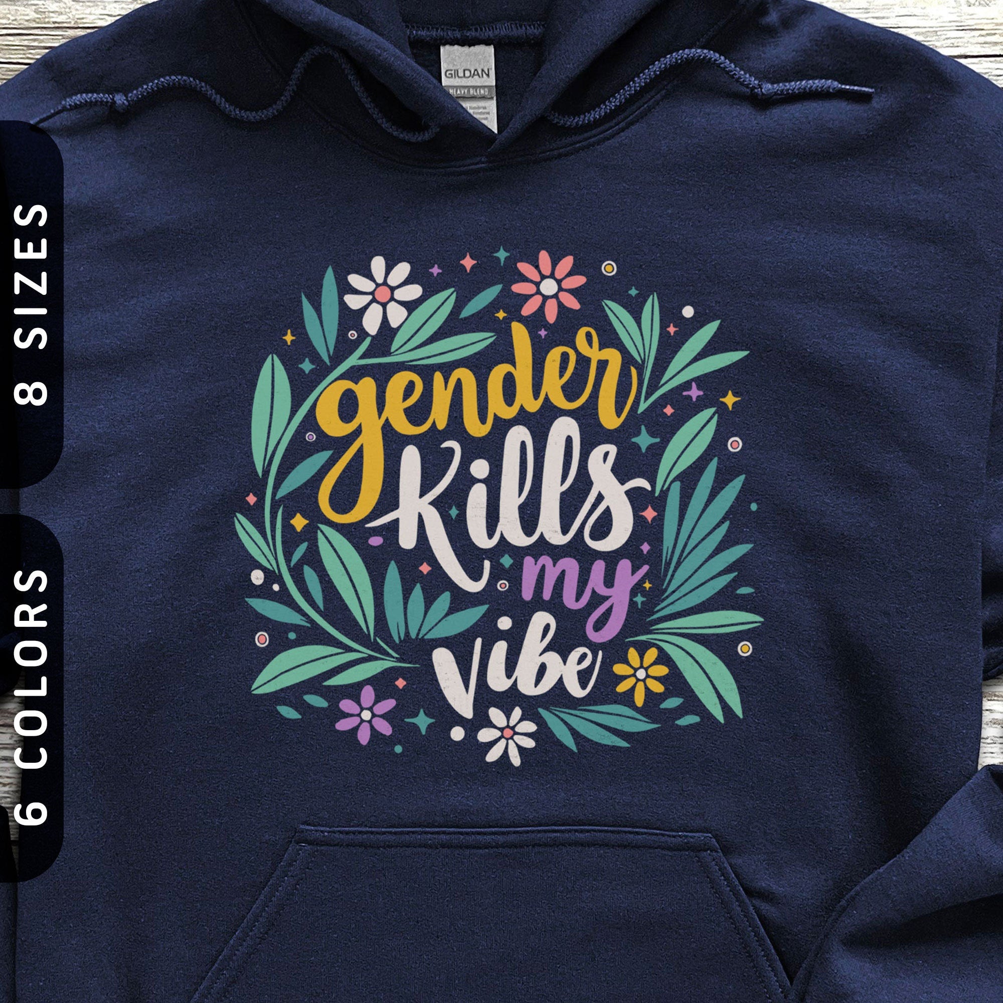 Subtle Nonbinary Hoodie Gender Kills My Vibe Hooded Sweatshirt Enby Flag Pride Hoodie LGBTQ Non Binary Flag Non Binary Enby Pullover Hoodie – Cozy Vibes · Great Gift For Fans