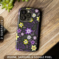 Subtle Nonbinary Flowers Tough Case iPhone 16 Pro Max Plus 15 14 13 12 11 Samsung S24 S23 S22 S21 Google Pixel 9 8 7 6 5 Phone Graphic Tee – Warm & Stylish · Top Pick For Any Outfit