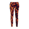 Inferno Chic Bold Flame Patterned Leggings Set Your Style on Fire Women39s Cut Sew Casual Leggings AOP Graphic Tee – Aesthetic Look · Top Pick For Any Outfit