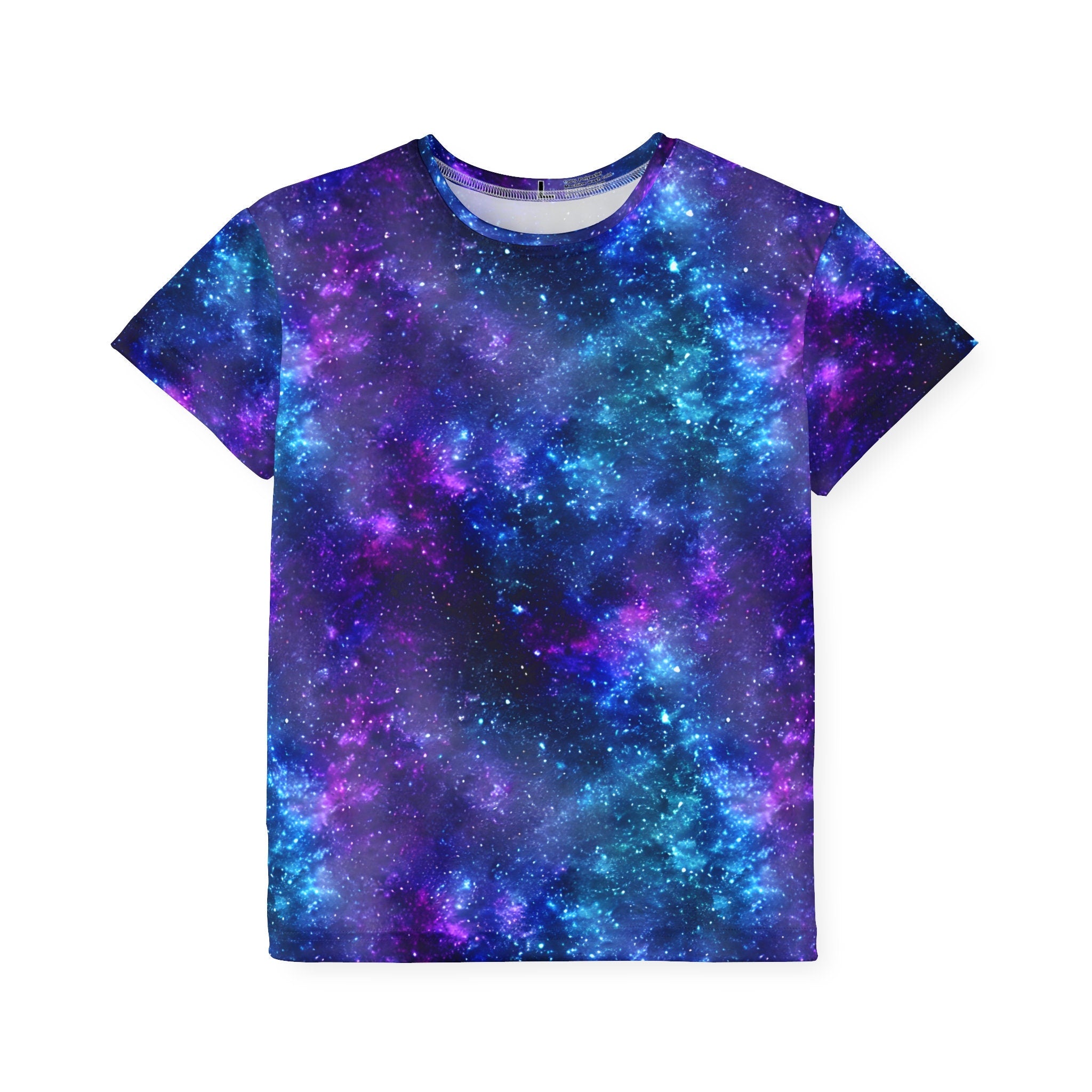 Galactic Goals All Over Print Kid Sport Jersey with Outer Space Galaxy Vibe Jersey – Feel-Good Design · High-Quality Print