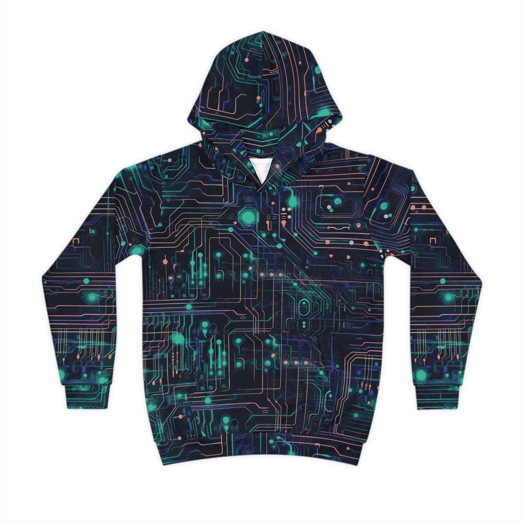 Circuit Breaker Cool The Electric Playground Hoodie Children39s Hoodie AOP Hoodie – Soft Feel · Trending Graphic Apparel