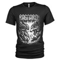 Gothic Art Vikings Ragnarok Black T Shirt Graphic Tee – Warm & Stylish · Great Gift For Fans