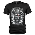 Vikings Berserker See You in Valhalla Black T Shirt Graphic Tee – Everyday Comfort · Great Gift For Fans