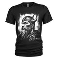 Viking Legendary Warrior Leif Erikson The Greenlander Black T Shirt Graphic Tee – Easygoing Wear · Perfect For Daily Wear