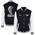 Ford Mustang Hertz 1966 White Cobra Varsity Baseball Jacket Graphic Tee – Cozy Vibes · Must-Have Style