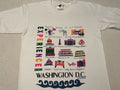 Vintage 1990s 90s Washington DC Landmarks Art Graphic Tourist T Shirt M NEW Graphic Tee – Premium Graphic · Must-Have Style