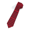 Classic Red and Black Plaid Tie Elevate Your Style Graphic Tee – Everyday Comfort · Perfect For Daily Wear