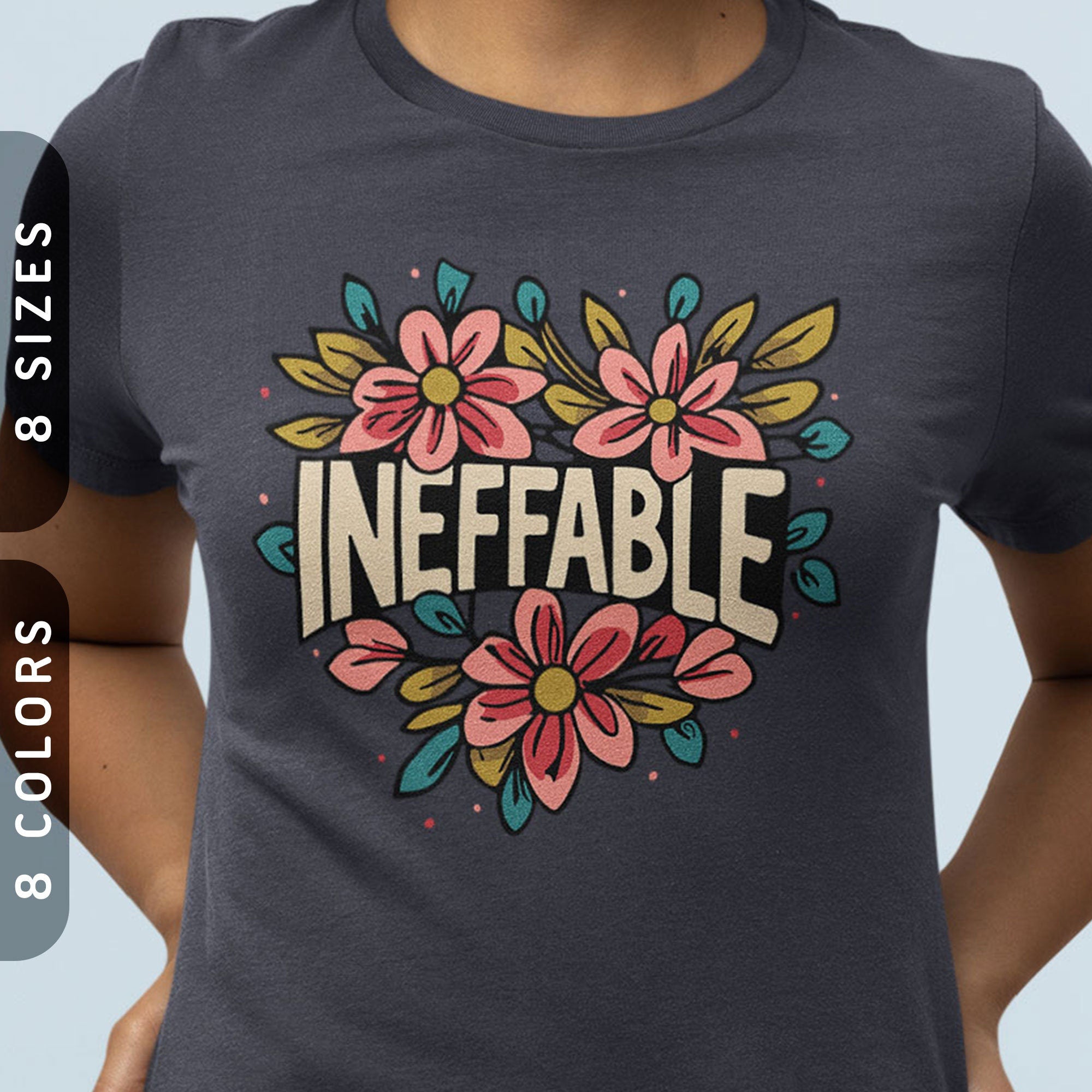 Ineffable Shirt Funny Womens T Shirt Feminist Shirt Women Subtle Asexual Ace Shirt for Her Daughter Girlfriend Christmas Gift Graphic Tee – Easygoing Wear · High-Quality Print