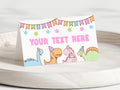 Girl Dinosaur Food Cards Dinosaur Party Birthday Decorations Dinosaur Food Tents Girl Dinosaur Party Place Cards Girl Dino Birthday DIN1 Graphic Tee – Soft Feel · Top Pick For Any Outfit