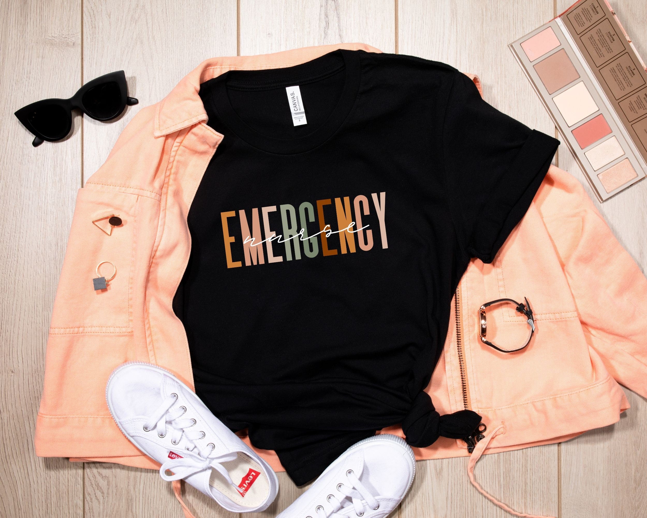Emergency Nurse Shirt For ER NurseEmergency Nurse Tee Gift For ED RNGrad Gift Nursing T Shirts TShirt Registered Emergency NurseUnisex Graphic Tee – Fan Favorite · Great Gift For Fans