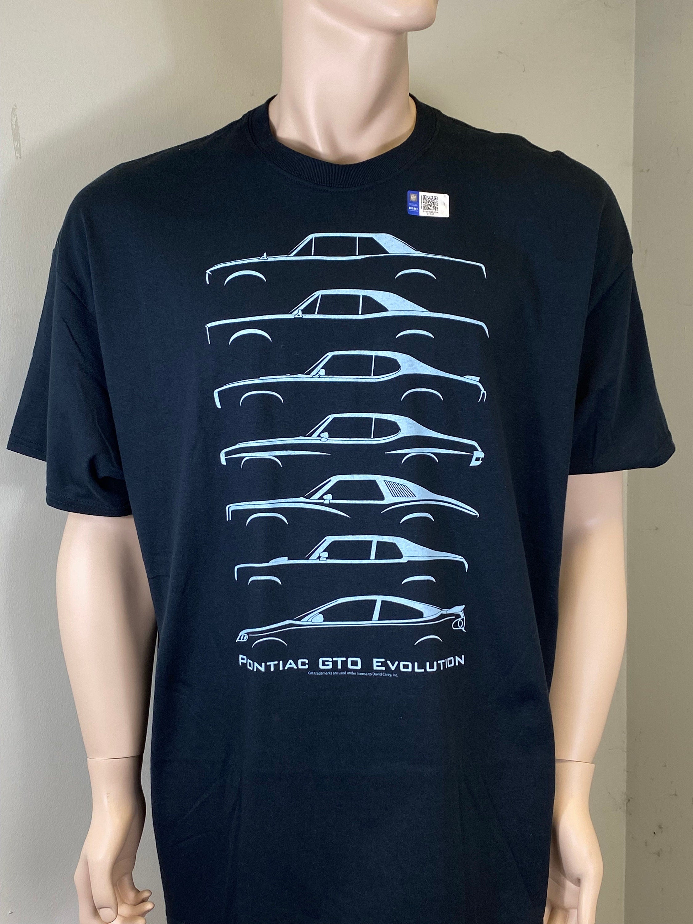 PONTIAC GTO Evolution Mens Black T Shirt Dave Carey Originals Graphic Tee – Cozy Vibes · Top Pick For Any Outfit