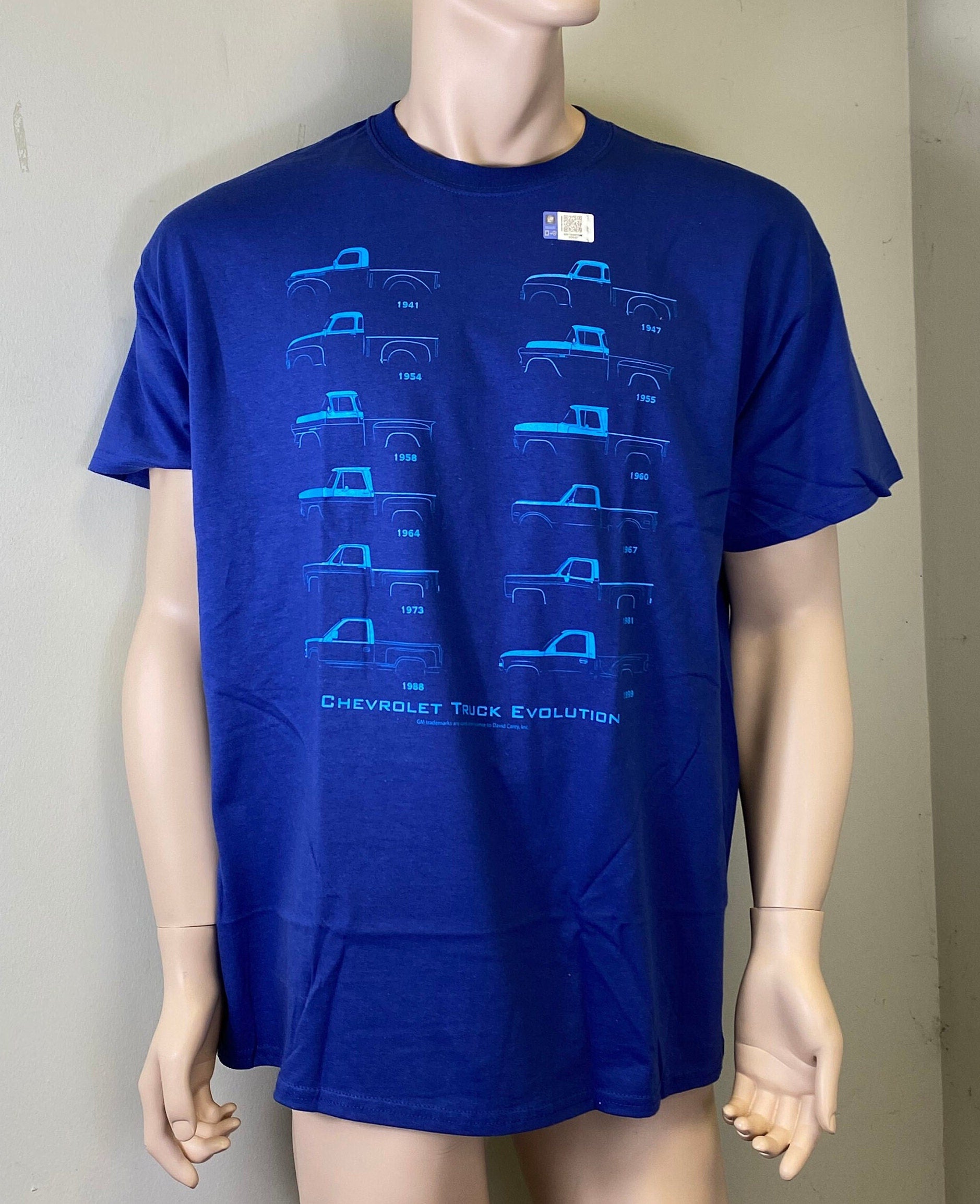Chevy Trucks Evolution American Muscle T Shirt Dave Carey Originals Graphic Tee – Cozy Vibes · Top Pick For Any Outfit