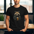Racoon Drinking Beer T Shirt Camping Shirt Cute Nature Lover Shirt Animal Lovers Tee Beer Lovers Shirt Funny Drinking Sweatshirt Sweatshirt – Aesthetic Look · Perfect For Daily Wear