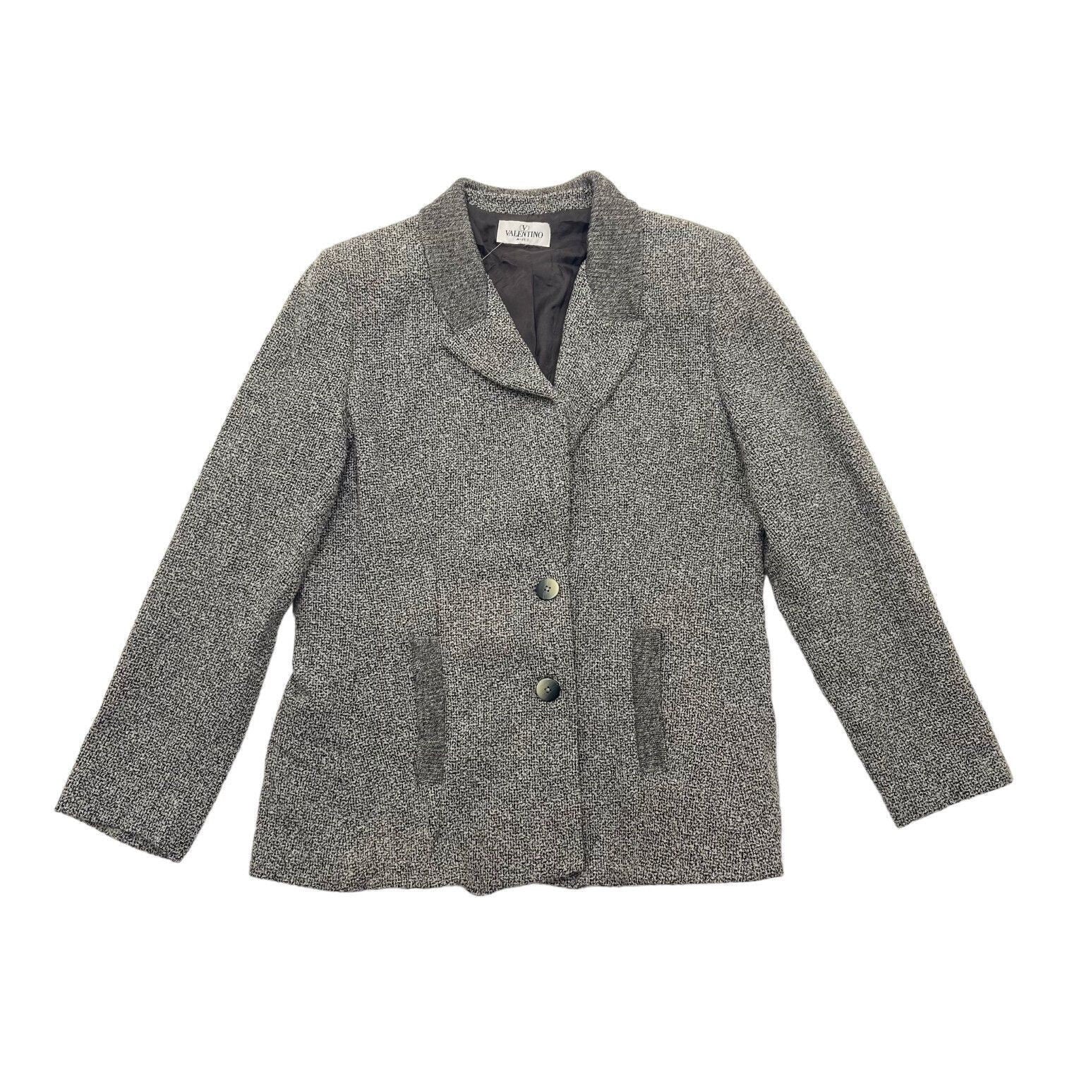 Valentino Miss V Women39s Blazer Jacket Vintage High End Designer Grey Suit VTG Graphic Tee – Premium Graphic · Must-Have Style