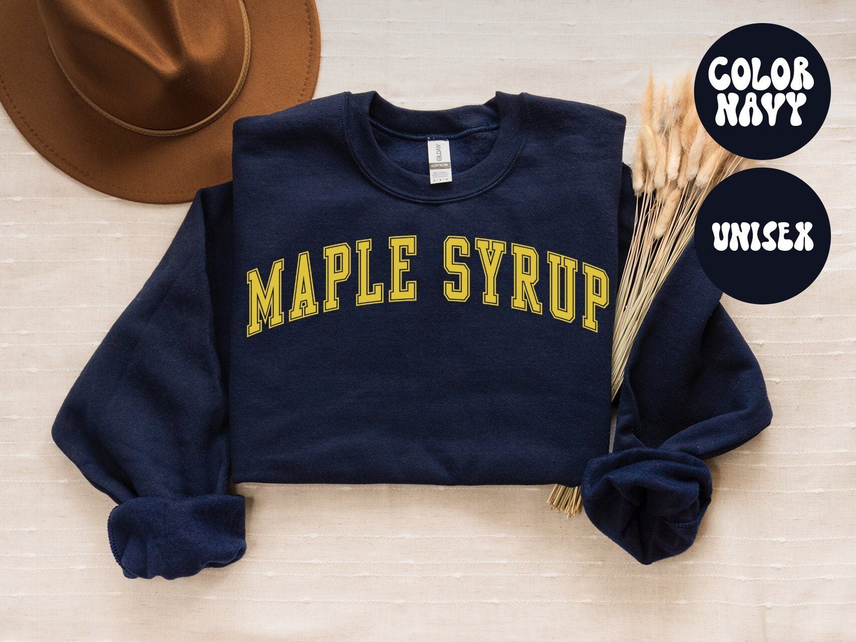 Maple Syrup Sweatshirt Gifts Crewneck Funny Sweater Shirt Jumper Men Women Him Her Sweatshirt – Feel-Good Design · Great Gift For Fans