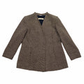 Marina Rinaldi Women39s Collarless Blazer Jacket Vintage Designer Wool Grey VTG Graphic Tee – Everyday Comfort · Must-Have Style