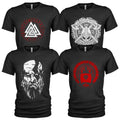 Vikings Valhalla Valkyrie Norse Mythology Men39s 4 Pack T Shirt 4046 Graphic Tee – Aesthetic Look · Perfect For Daily Wear