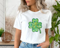 Cute St Patricks Four Leaf Clover Shirt Watercolor St Patrick T Shirt St Patricks Day Shamrock Shirts Gift For St Patricks Graphic Tee – Soft Feel · Must-Have Style