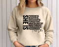 African American Sweatshirt Black Woman SweatshirtBlack Girl Sweatshirt GiftBlack HistoryBlack Women Shirts for Brown SugarTrendy Shirt Sweatshirt – Aesthetic Look · Trending Graphic Apparel