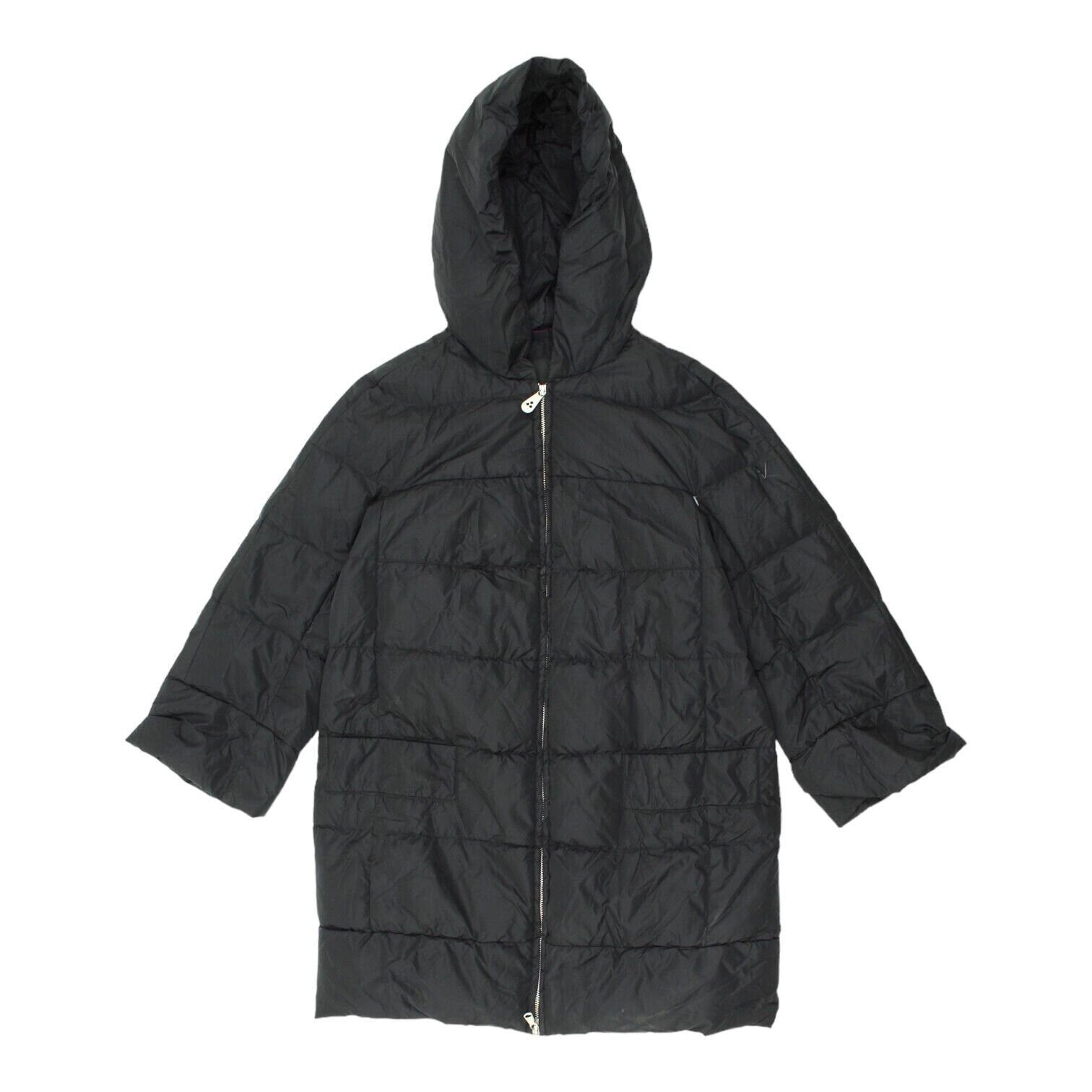 Peuterey Womens Long Black Padded Hoodie Jacket Vintage High End Designer VTG Hoodie – Aesthetic Look · Great Gift For Fans