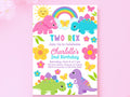 Two Rex Birthday Invitation Girl Dinosaur Party Dinosaur Birthday Pink Dinosaur Second Birthday Printable Invite Dino Birthday Template DIN3 Graphic Tee – Bold Style · Must-Have Style