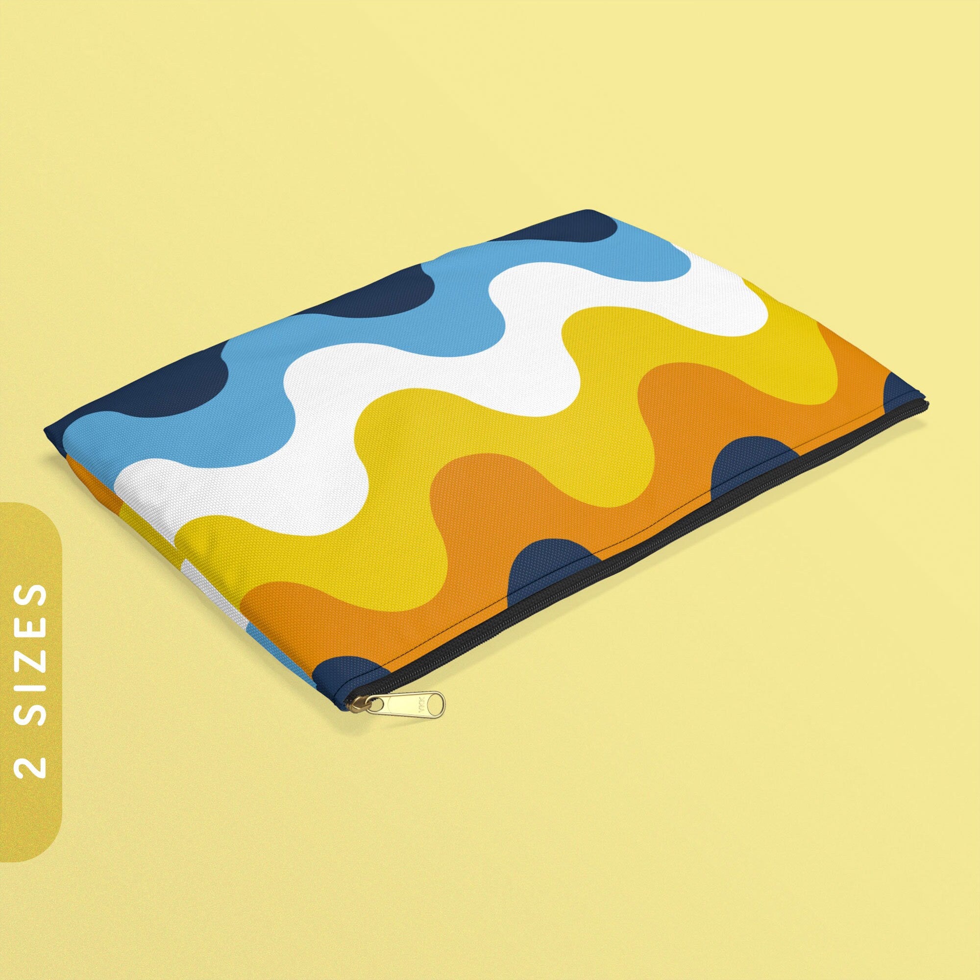 Aroace Waves Accessory Pouch Subtle Aroace Zip Pouch Aromantic Asexual Coin Purse Ace Zippy Wallet Aro Ace Coin Purse With Zipper Graphic Tee – Premium Graphic · Perfect For Daily Wear