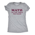 Math Only Subject That Counts Teacher Jokes Math Jokes Geeky Shirts Nerdy Shirts Maths Shirt Maths Student Shirt Funny Teacher Shirts Graphic Tee – Bold Style · Perfect For Daily Wear
