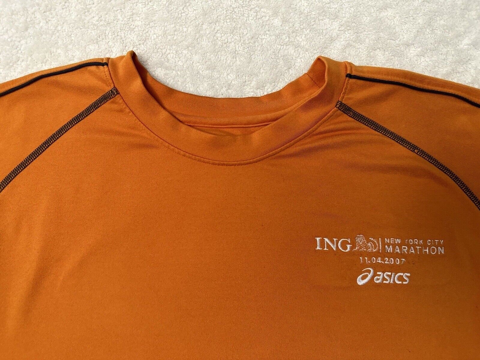 Vintage 2000s Y2K 2007 New York Marathon Asics Activewear Long Sleeve Shirt M L Graphic Tee – Everyday Comfort · Trending Graphic Apparel