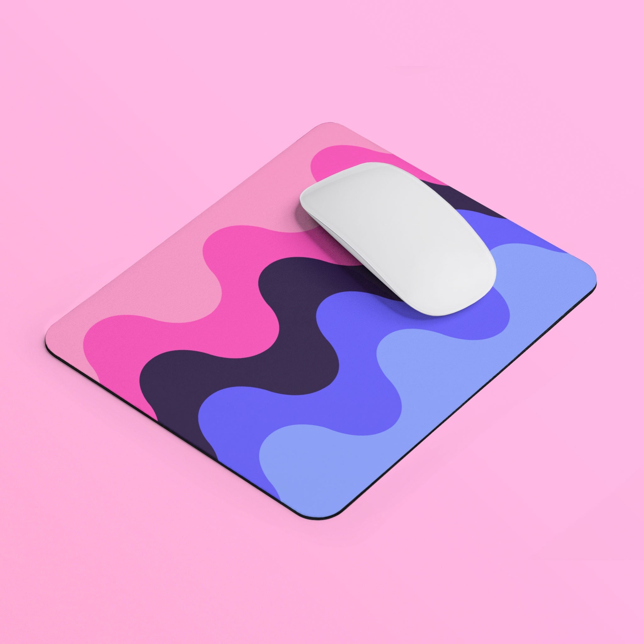 Omnisexual Waves Mouse Pad Rectangle Mouse Pad Subtle Omnisexual Pride Flag Mouse Pad LGBTQ Omnisexual Mousepad Home Office Gift Graphic Tee – Everyday Comfort · Perfect For Daily Wear