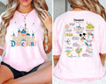 Disneyland Things To Do Back and Front Vacation Shirt Disneyland 2024 Trip Gift Disneyland Vintage Mickey And Friends Crew Shirt Disney Graphic Tee – Warm & Stylish · Must-Have Style