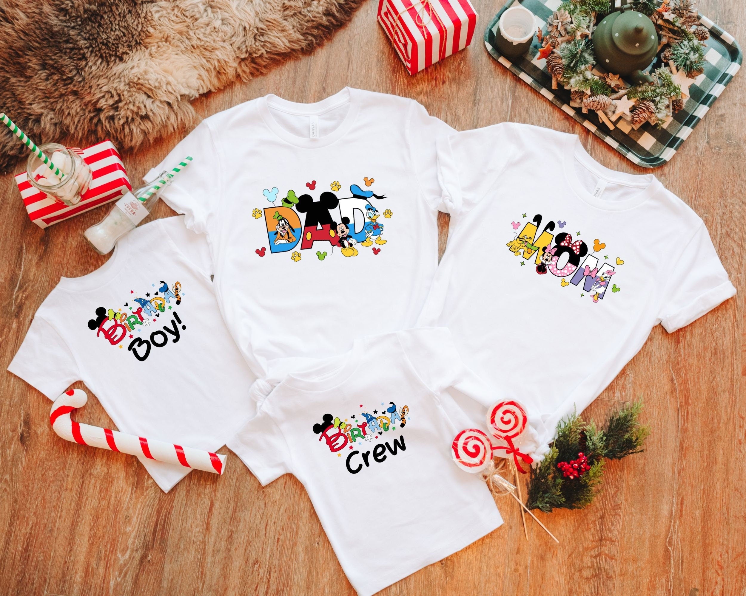 Mickey and Friends SweatshirtsDisney Family ShirtsCustom Disney ShirtsDisney Dad Mom ShirtDisney Couple ShirtsDisney Birthday Boy Shirt Sweatshirt – Fan Favorite · High-Quality Print
