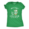 Instant Leprechaun Just Add Whiskey Shamrocks St Patrick Day Shirt Luck Of The Irish Clover Shirt Woman Ireland Tee Woman Funny Shirts Graphic Tee – Everyday Comfort · Great Gift For Fans