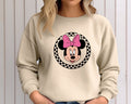 Minnie Mouse Sweatshirt Retro Disney Shirts Minnie Checkered Shirt Disney Gift Shirts Disney Shirts Women Disneyland Sweatshirts Gifts Sweatshirt – Feel-Good Design · Great Gift For Fans