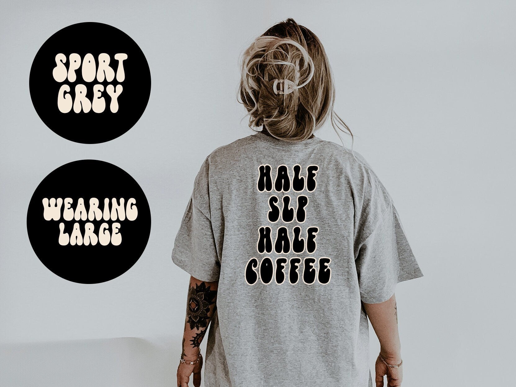 SLP Speech Language Pathologist BACK PRINT Shirt Gifts Tshirt Tees TShirt Unisex Funny Graphic Tee – Cozy Vibes · Great Gift For Fans