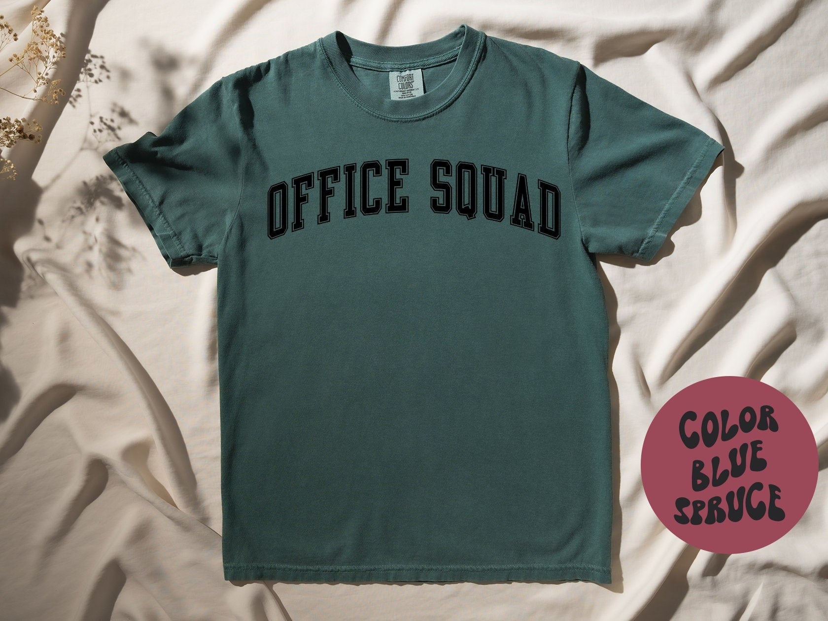 Office Squad Secretary Coworker Teacher Back To School Front Office Shirt Gifts COMFORT COLORS Tshirt Crew Neck Tee Crewneck Graphic Tee – Feel-Good Design · Top Pick For Any Outfit