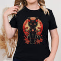 Japanese Lucky Cat T Shirt Valentines Day Shirt Maneki Neko Red Floral Sweatshirt Asian Inspired Graphic Tee Cute Anime Pullover Sweatshirt – Everyday Comfort · Top Pick For Any Outfit