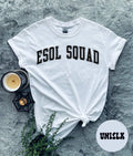ESOL Squad English Second Language Teacher Back To School Shirt Gifts Tshirt Tees TShirt Unisex Funny Graphic Tee – Everyday Comfort · Top Pick For Any Outfit